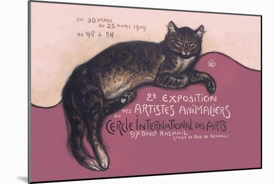 Exposition des Artistes Animaliers-Th?ophile Alexandre Steinlen-Mounted Art Print