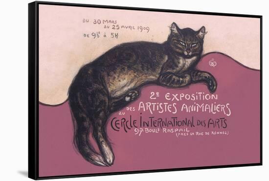 Exposition des Artistes Animaliers-Th?ophile Alexandre Steinlen-Framed Stretched Canvas