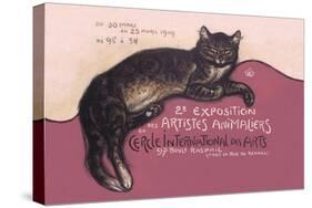 Exposition des Artistes Animaliers-Théophile Alexandre Steinlen-Stretched Canvas