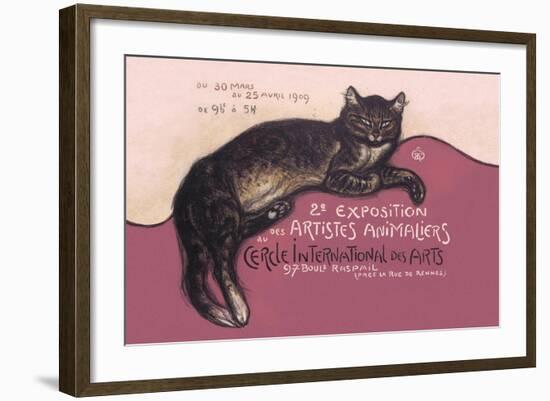 Exposition des Artistes Animaliers-Théophile Alexandre Steinlen-Framed Art Print