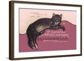 Exposition des Artistes Animaliers-Théophile Alexandre Steinlen-Framed Art Print