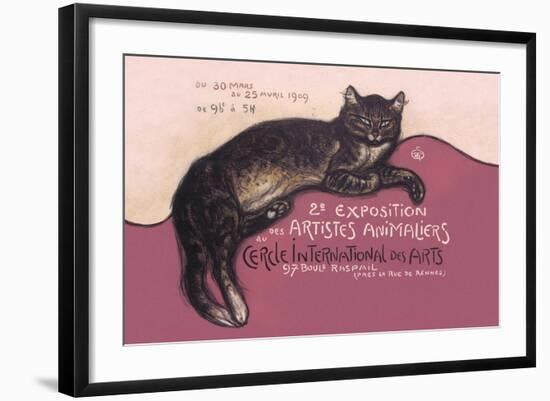 Exposition des Artistes Animaliers-Théophile Alexandre Steinlen-Framed Art Print