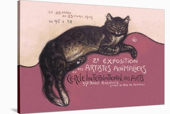 Exposition des Artistes Animaliers-Théophile Alexandre Steinlen-Stretched Canvas