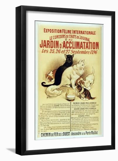 Exposition Feline-Vintage Apple Collection-Framed Giclee Print