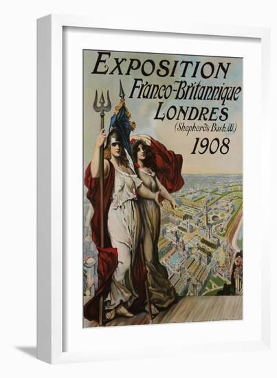 Exposition Franco-Britannique, Londres (Shepherd's Bush) 1908-null-Framed Giclee Print