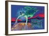 Exposition Internationale d'Electricite, Marseille-David Dellepiane-Framed Art Print