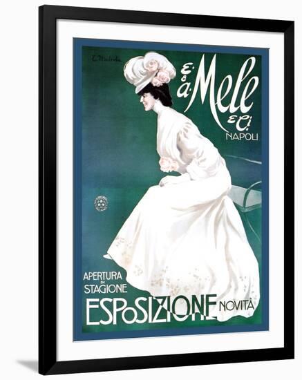 Exposition of Mele Appurtenances-Gian Emilio Malerba-Framed Art Print