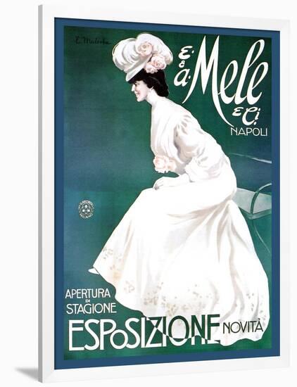 Exposition of Mele Appurtenances-Gian Emilio Malerba-Framed Art Print