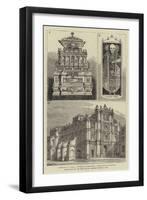 Exposition of the Body of St Francis Xavier at Goa-Henry William Brewer-Framed Giclee Print