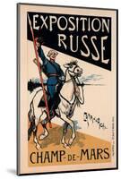 exposition Russe Champ de Mars-Caran D'Ache-Mounted Art Print