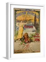 Exposition Universalle, Anvers, 1894-Gustave Fraipont-Framed Giclee Print