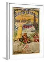 Exposition Universalle, Anvers, 1894-Gustave Fraipont-Framed Giclee Print