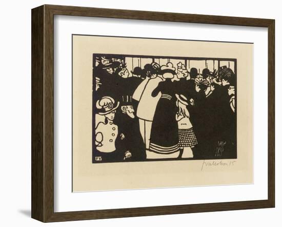 Exposition Universelle 1900, 1901-Félix Vallotton-Framed Giclee Print