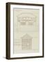 Exposition universelle de 1900 : restaurant roumain : coupe longitudinale et façade latérale-Jean-Camille Formigé-Framed Giclee Print