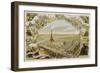 Exposition Universelle De Paris 1889 Poster-null-Framed Giclee Print