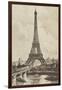 Exposition Universelle et Tour Eiffel-Georges Garen-Framed Giclee Print