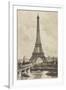 Exposition Universelle et Tour Eiffel-Georges Garen-Framed Giclee Print