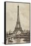 Exposition Universelle et Tour Eiffel-Georges Garen-Framed Stretched Canvas