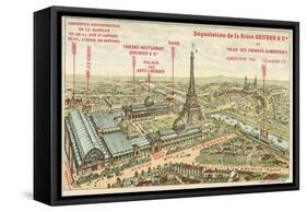 Exposition Universelle, Paris-null-Framed Stretched Canvas