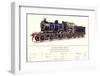 Express Passenger Locomotive, No.1853, Great Eastern Railway-null-Framed Art Print