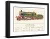 Express Passenger Locomotive, No.190, Great Western Railway-null-Framed Art Print