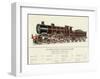 Express Passenger Locomotive, No.38, London, Brighton and South Coast Railway-null-Framed Art Print