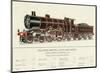 Express Passenger Locomotive, No.38, London, Brighton and South Coast Railway-null-Mounted Art Print