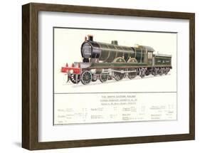 Express Passenger Locomotive, No.730, North Eastern Railway-null-Framed Art Print