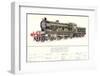 Express Passenger Locomotive, No.730, North Eastern Railway-null-Framed Art Print