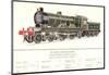 Express Passenger Locomotive, No.730, North Eastern Railway-null-Mounted Art Print