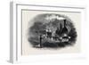 Express Train with the Mail Signals-null-Framed Giclee Print