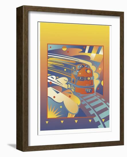 Express-David Chestnutt-Framed Giclee Print