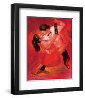 Expression of Dance-Joani-Framed Art Print