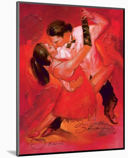 Expression of Dance-Joani-Mounted Art Print