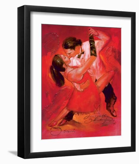 Expression of Dance-Joani-Framed Art Print