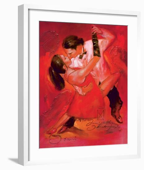 Expression of Dance-Joani-Framed Art Print