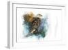 Expressions Bald Eagle-Jai Johnson-Framed Giclee Print