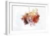 Expressions Lion 2-Jai Johnson-Framed Giclee Print