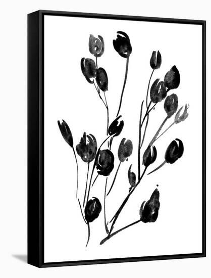 Expressive Floral II-Melissa Wang-Framed Stretched Canvas