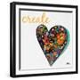 Expressive Heart I-Patricia Pinto-Framed Art Print