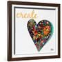 Expressive Heart I-Patricia Pinto-Framed Art Print