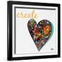 Expressive Heart I-Patricia Pinto-Framed Art Print