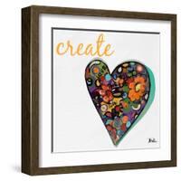 Expressive Heart I-Patricia Pinto-Framed Art Print