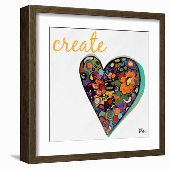 Expressive Heart I-Patricia Pinto-Framed Art Print