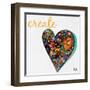 Expressive Heart I-Patricia Pinto-Framed Art Print