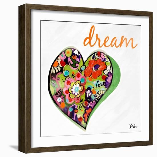 Expressive Heart II-Patricia Pinto-Framed Art Print