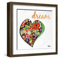 Expressive Heart II-Patricia Pinto-Framed Art Print