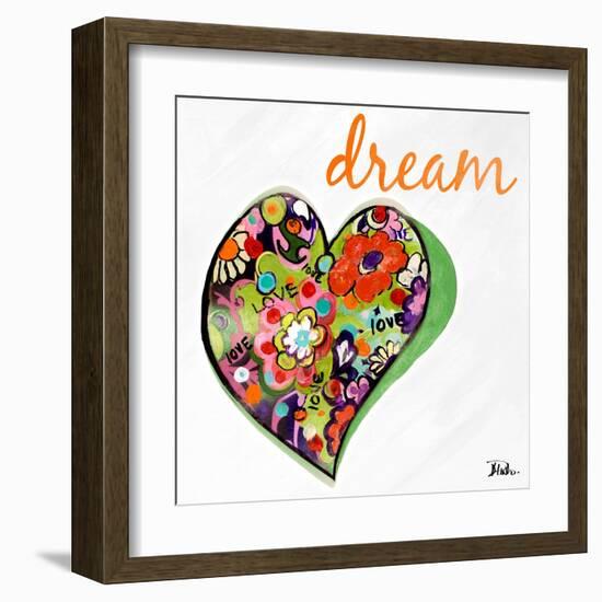 Expressive Heart II-Patricia Pinto-Framed Art Print