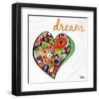 Expressive Heart II-Patricia Pinto-Framed Art Print