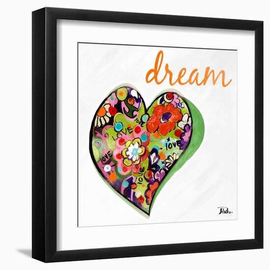 Expressive Heart II-Patricia Pinto-Framed Art Print